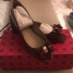 Tory Burch patent leather flats